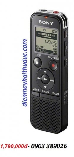 Máy ghi âm Sony ICD-PX470 thương hiệu chính hãng Sony