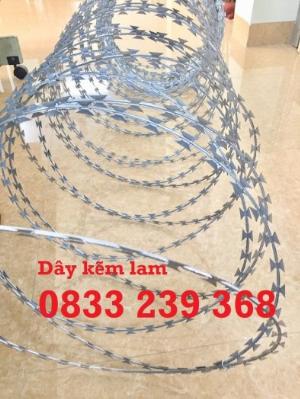 Dây kẽm gai biệt thự, Dây kẽm gai bọc nhựa mới 100%