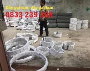 Dây kẽm gai biệt thự, Dây kẽm gai bọc nhựa mới 100%