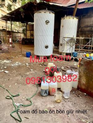 Bán hóa chất PU foam xốp cách âm cách nhiệt