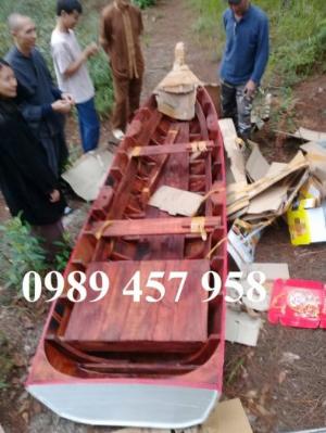 Thuyền gỗ ba lá 3m, Thuyền gỗ chở 4 người, Thuyền gỗ du lịch