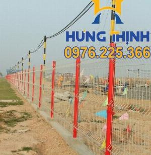 Hàng rào lưới thép hàn mạ kẽm và sơn tĩnh điện,báo giá hàng rào lưới thép mới nhất