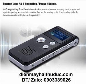Máy ghi âm DVR-V11 bộ nhớ 16Gb loa to ghi phát rõ tiếng