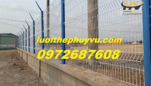 Mẫu hàng rào mạ kẽm, hàng rào lưới thép mới nhất năm 2023