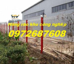 Mẫu hàng rào mạ kẽm, hàng rào lưới thép mới nhất năm 2023