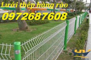 Hàng rào mạ kẽm chấn sóng, hàng rào lưới thép chấn sóng, hàng rào thép