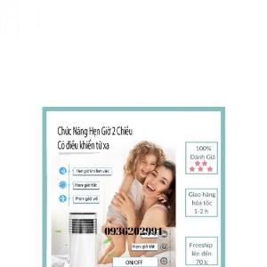 Quạt điều hòa cây có điều khiển từ xa - máy điều hòa di động làm lạnh mát cả căn phòng, điều hòa cây