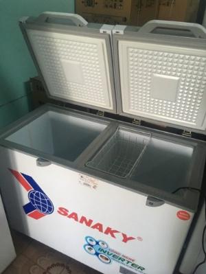 Tủ đông mát 2 ngăn Sanaky Inverter VH-2899W4K 280 lít, 86% bảo hành 06 tháng