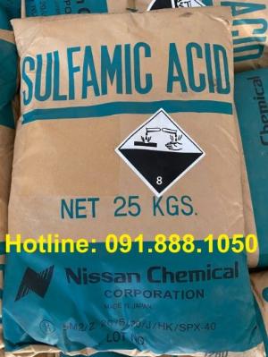 Bán Acid Sulfamic – H3NSO3 (Japan), 25kg/bao