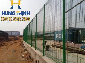 Sản xuất lưới thép hàng rào mạ kẽm ,lưới hàng rào sơn tĩnh điện theo yêu cầu
