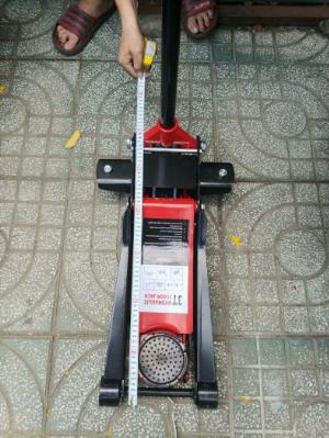 Kích Cá Sấu 3 Tấn , 2 Piston, Đỏ Đen.
