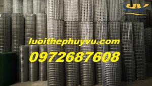 Lưới kẽm hàn ô 25x25, lưới hàn mạ kẽm giá rẻ