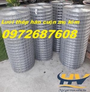 Lưới kẽm ô vuông, lưới sắt ô vuông, lưới hàn ô vuông mạ kẽm