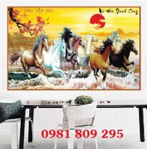 2023-03-28 15:36:58  5  Tranh gạch - tranh 3d bát mã đẹp HP563 1,200,000