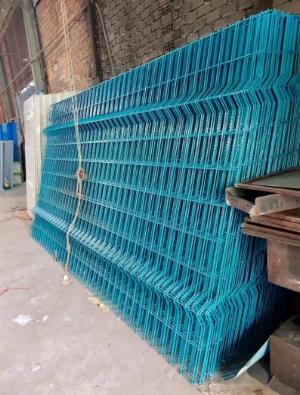 Sản xuất hàng rào gập đầu, Hàng rào gập tam giác, Hàng rào chấn sóng