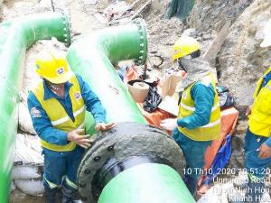 Hợp chất tạo biên dạng chống ăn mòn van, mặt bích, bulong