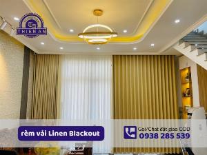 Rèm vải Linen Blackout - Trang trí Nội thất Thiên An