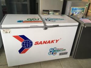 Tủ đông 1 ngăn Sanaky Inverter 360 lít VH-3699A3, mới 89% bảo hành 06 tháng.