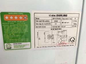 Tủ đông Kem Darling Inverter 450 lít DMF-5079ASKI, 93% còn bảo hàng hãng hơn 1 năm