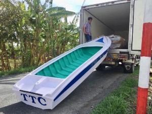 Thuyền, cano composite du lịch hồ 3 chỗ, Thuyền chụp hình mới 100%