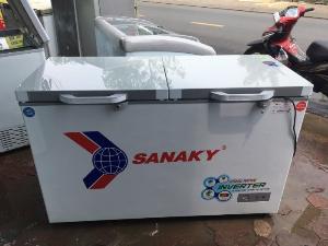 Tủ đông mát 2 ngăn Sanaky Inverter 400 lít VH-4099W4K, 93% còn bảo hành hãng.