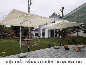 Dù che mưa nắng sân vườn, hồ bơi quán ăn Tp.HCM Hồng Gia Hân D415