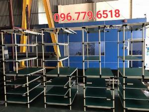 Bàn thao tác làm bằng ống khớp Hàn Quốc