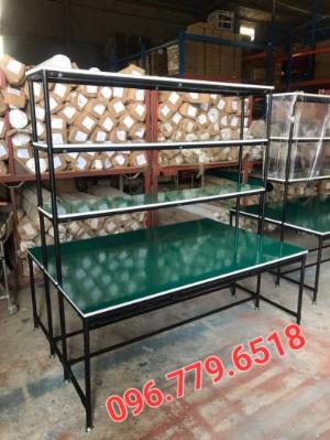 Bàn thao tác làm bằng ống khớp Hàn Quốc