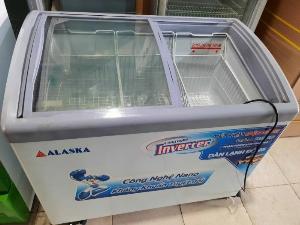 Tủ đông trưng bày Alaska Inverter 210 lít KC-210C, 90% nguyên zin bảo hành 06 tháng.