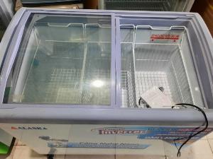 Tủ đông trưng bày Alaska Inverter 210 lít KC-210C, 90% nguyên zin bảo hành 06 tháng.
