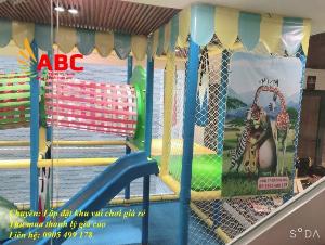 Nhà banh mini trong nhà cho bé