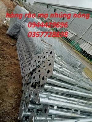 Hàng rào mạ kẽm nhúng nóng phi 5 a 50x200