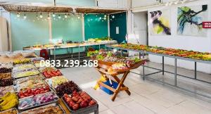 Xuồng gỗ 2m, 3m trưng bày hải sản