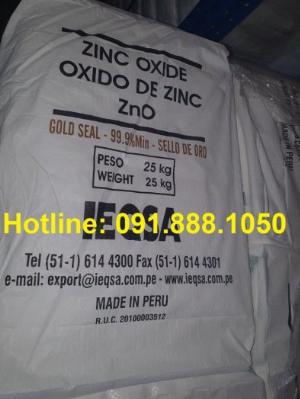 Bán ZnO – Zinc Oxide 99% min (Peru, 25kg/bao)