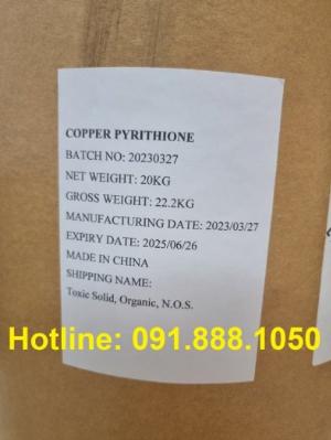 Bán Copper Pyrithione – Đồng pyrithione (China)| Copper Omadine chất diệt khuẩn trong sơn