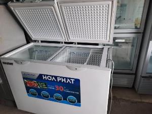 Tủ đông mát 2 ngăn Hòa Phát 271 lít HCF 656S2Đ2, 90% nguyên zin, bảo hành 6 tháng.