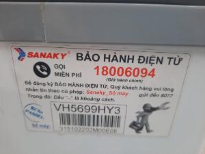 Tủ đông Sanaky Inverter 410 lít VH-5699HY3, mới 90% nguyên zin, bảo hành 06 tháng.