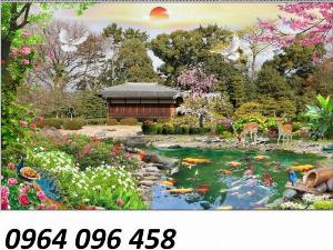 2023-05-28 10:21:45  5  Tranh gạch 3d hò cá koi - SXC55 1,200,000