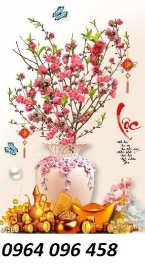 2023-05-28 11:06:15  5  Tranh gạch men 3d cây hoa đào - SDCV73 1,200,000
