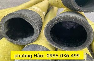 Ống cao su lõi thép bơm bê tông lắp cho xe bồn phi 114 dài 7 mét, 8 mét