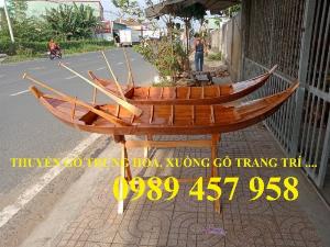 Xuồng gỗ phong thủy, Thuyền gỗ phong thủy