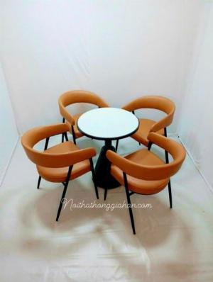 Bàn ghế cafe giá rẻ Hồng Gia Hân B61