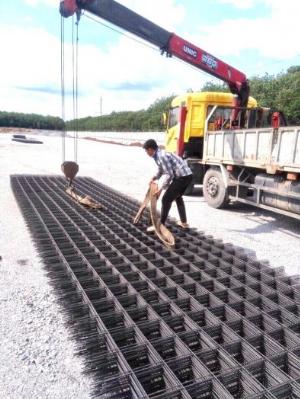 Sản xuất Lưới thép hàn phi 4 ô 50x50, D4 100x100, Lưới đổ bê tông phi 6 200x200, D6 250x250