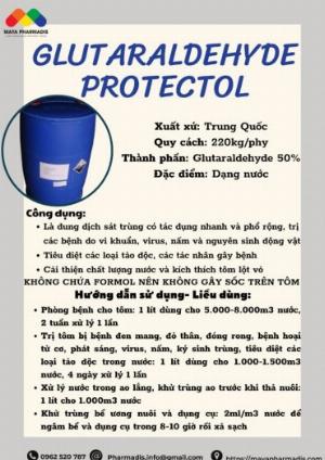 Glutaraldehyde - protectol protectol ucarcede 50 mup