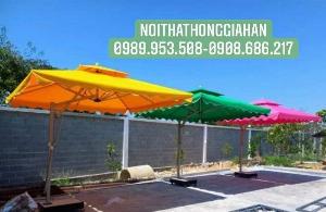 Dù che lệch tâm Sân vườn, Hồ Bơi, Resort Hồng Gia Hân D611