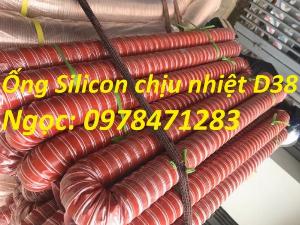 Ống silicone chịu nhiệt cao D100, D120, D150, D200, D250mm dùng hút khí nóng, thông gió.