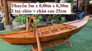 Bàn cafe, Thuyền trang trí quán cafe, Bàn thuyền uống nước