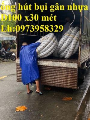 Ống hút bụi gân nhựa PVc Phi 90 - Phi 100 -Phi 110 - Phi 120 ( phân phối toàn quốc)