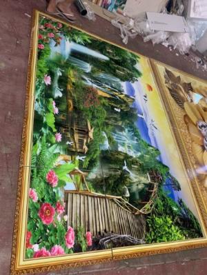 Tranh tường gạch men sản xuất theo yêu cầu