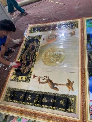 Tranh tường gạch men sản xuất theo yêu cầu